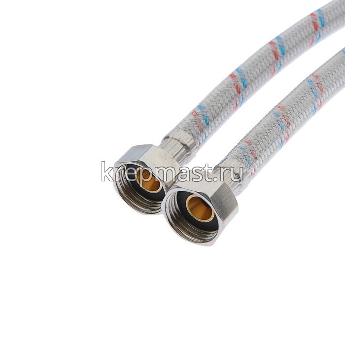 Подводка гибкая для воды 1/2 0,6м г/г в ПВХ